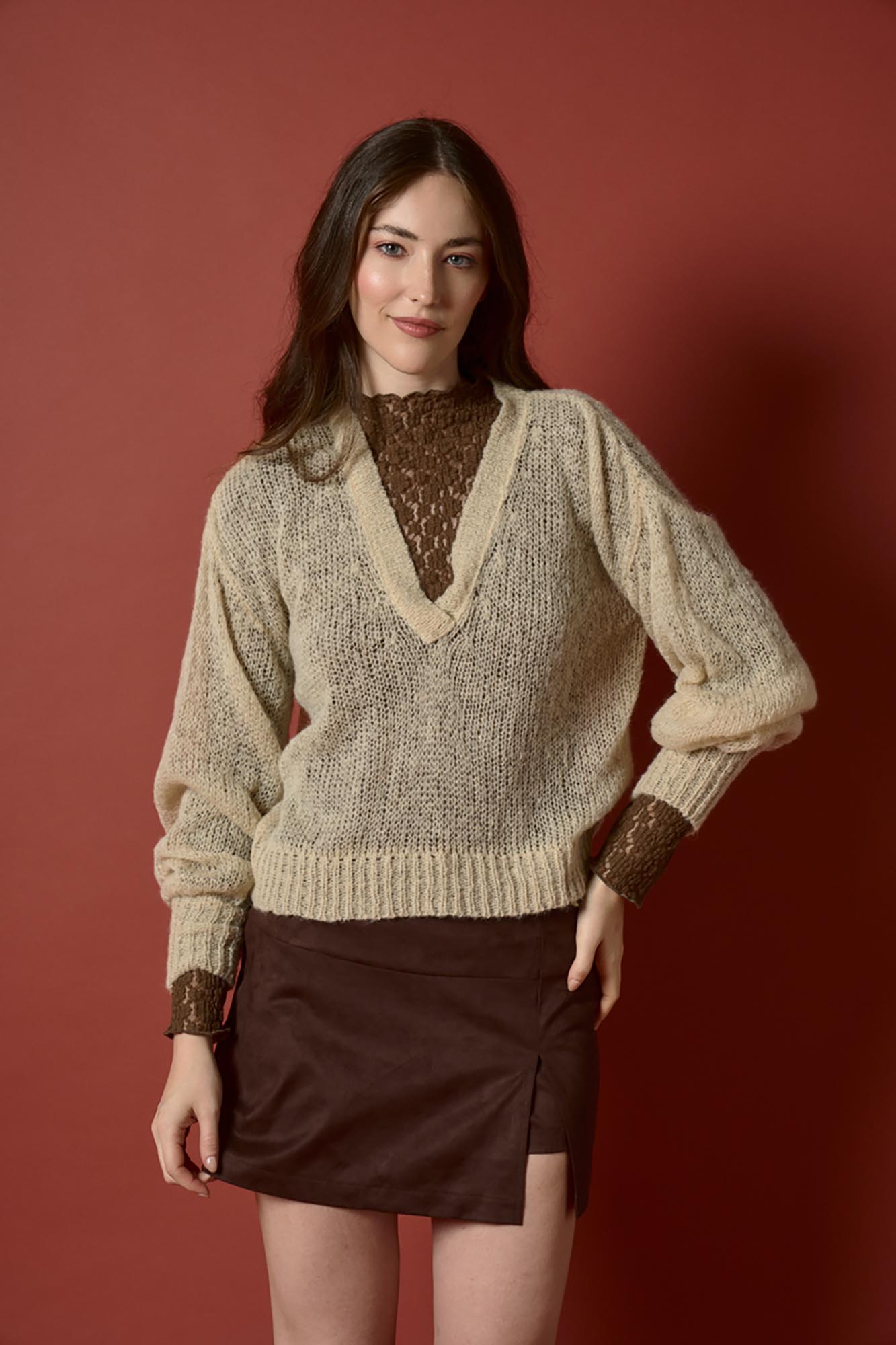 SWEATER RENO NUDE